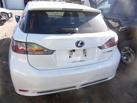 2011 Lexus CT200h White 1.8L AT #Z22794